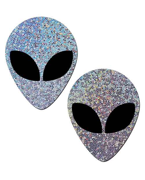 Glitter Alien Pasties - Wicked Sensations