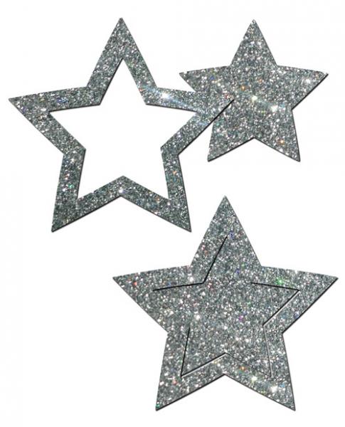 Glitter Peek a Boob Pasties - Wicked Sensations