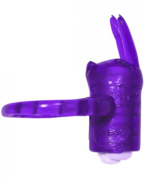 Horny Honey Bunny Disposable Vibrating Pleasure Ring - Wicked Sensations