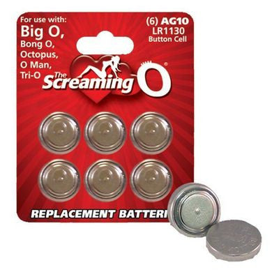 6 Pack AG10 Batteries - Wicked Sensations