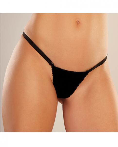 Adore Between the Cheats Wetlook Panty - Wicked Sensations