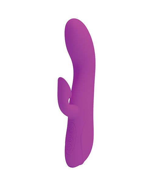 Pretty Love Sucking and Vibrating Rabbit Vibrator - Wicked Sensations