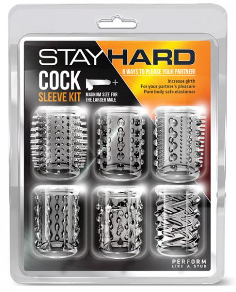 Stay Hard Cock Sleeve Kit - Wicked Sensations