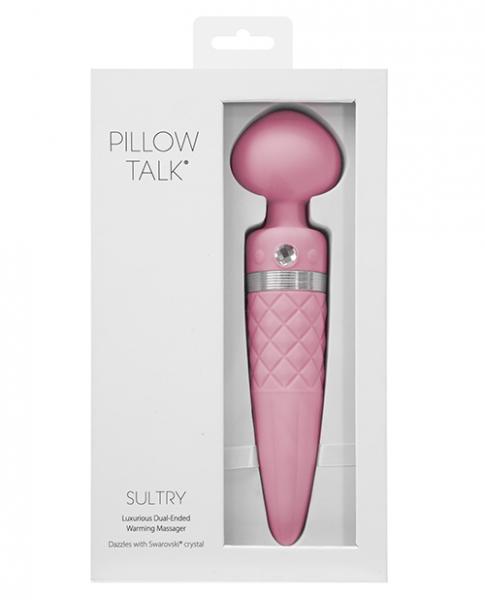 Pillow Talk Sultry Rotating Wand - Wicked Sensations