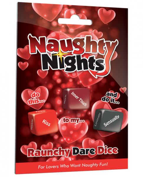 XXXtra Naughty Nights Raunchy Dare Dice - Wicked Sensations