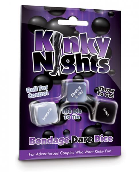 Kinky Nights Bondage Dare Dice - Wicked Sensations