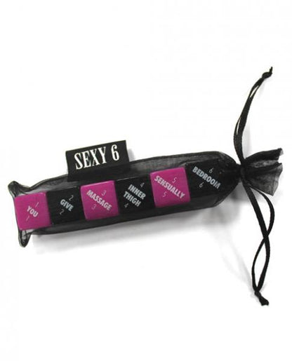 Sexy 6 Foreplay Edition Dice Game - Wicked Sensations