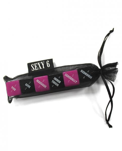 Sexy 6 Foreplay Edition Dice Game - Wicked Sensations