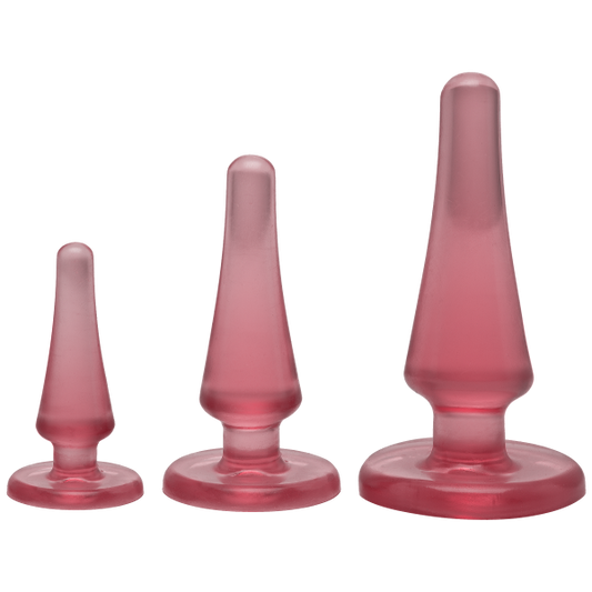 Crystal Jellies Anal Initiation Kit - Wicked Sensations