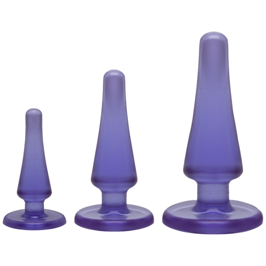 Crystal Jellies Anal Initiation Kit - Wicked Sensations