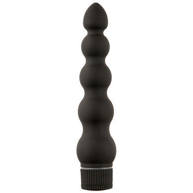 Black Magic 7 Inch Ribbed Vibe - Wicked Sensations