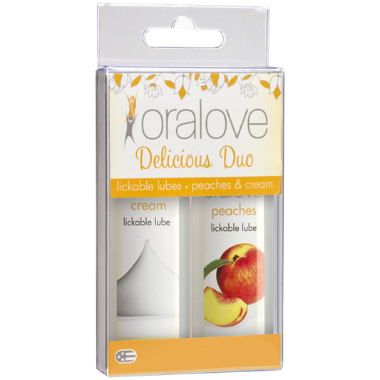 Oralove Delicious Duo Flavored Lube - Wicked Sensations