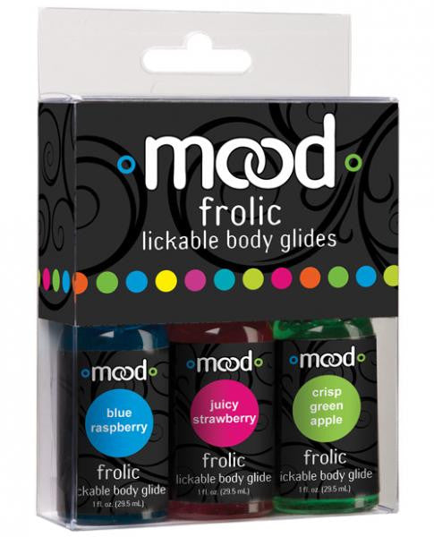 Mood Frolic Lickable Body Glides - Wicked Sensations