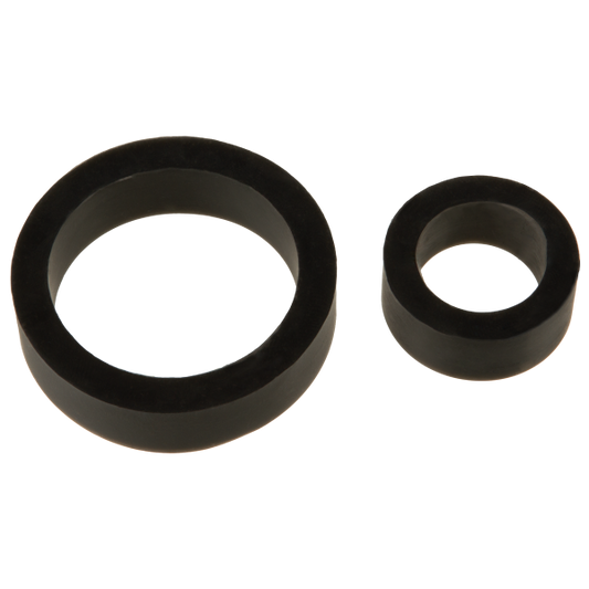 Titanmen Platinum Silicone Cock Ring Set - Wicked Sensations