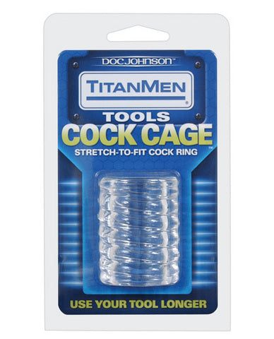 Titanmen Tools Cock Cage - Wicked Sensations