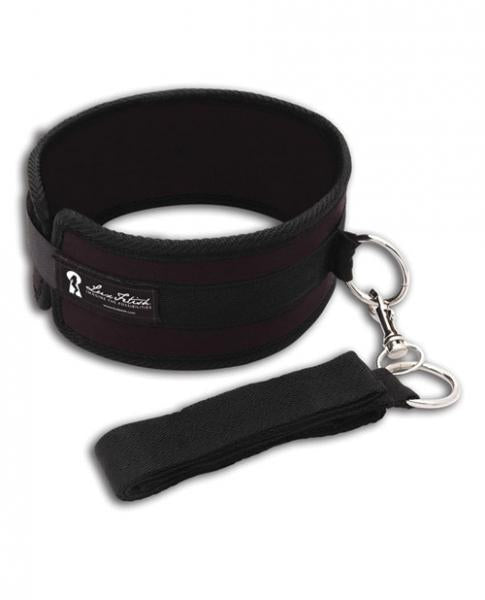 Lux Fetish Collar and Leash Set - Wicked Sensations