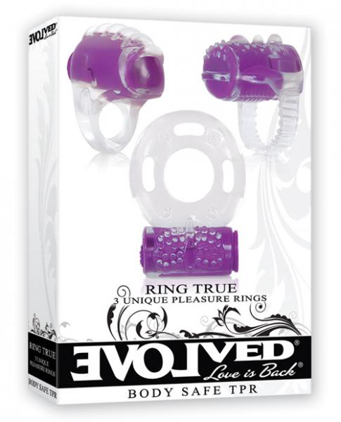 Ring True 3 Pack Pleasure Rings - Wicked Sensations