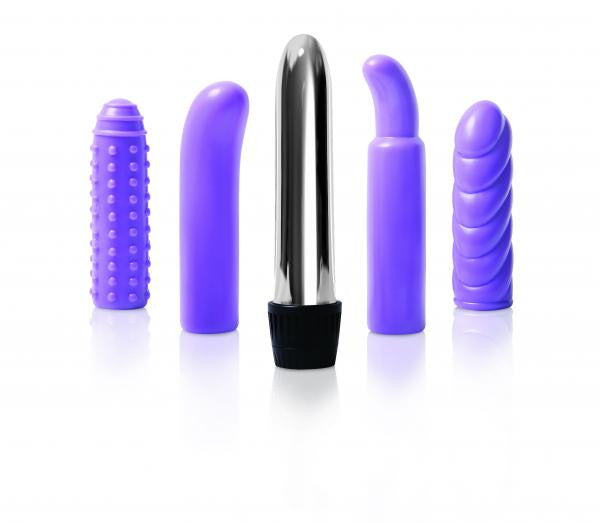 Multi-Sleeve Vibrator Kit - Wicked Sensations