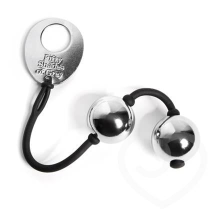 Fifty Shades of Grey Inner Goddess Silver Pleasure Balls - Wicked Sensations