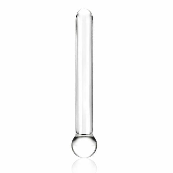 7 Inch Straight Glass Dildo - Wicked Sensations