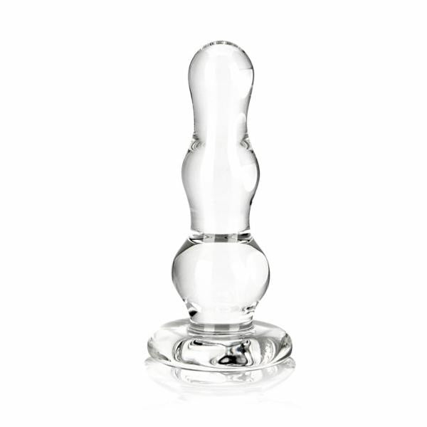 Glas 4 Inch Glass Butt Plug - Wicked Sensations