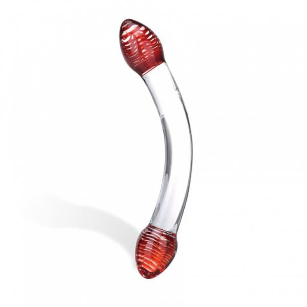 Red Head Double Dildo - Wicked Sensations