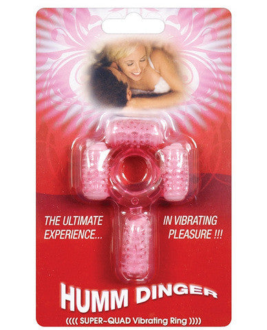 Humm Dinger Super Quad Vibrating Ring - Wicked Sensations