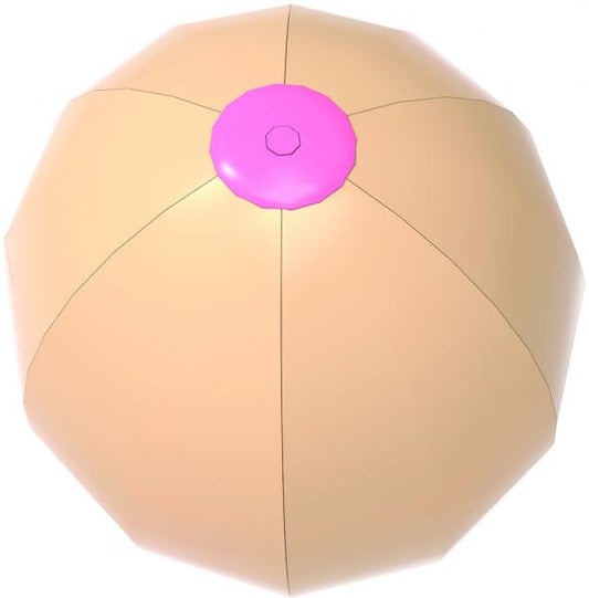 Big Boobie Beach Ball - Wicked Sensations
