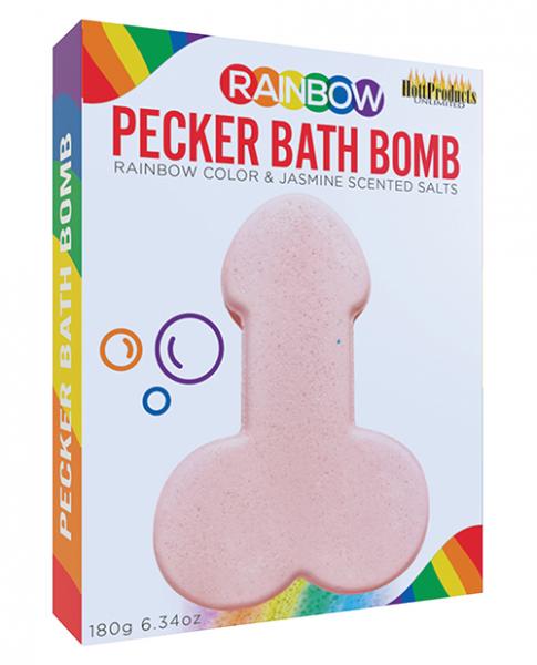 Rainbow Pecker Bath Bomb - Wicked Sensations