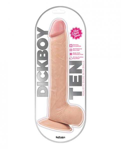 Dick Boy 10 Inch PVC Dildo - Wicked Sensations