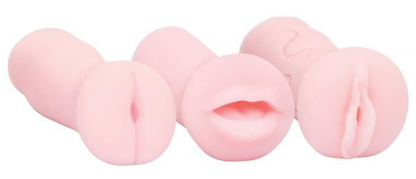 3 Pack Pocket Pink Strokers - Wicked Sensations