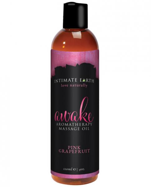 Intimate Earth Aromatherapy Massage Oil-4 oz - Wicked Sensations