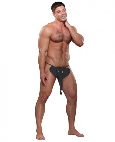 Squeaker Elephant G-String - Wicked Sensations