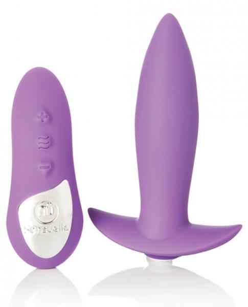 Sensuelle Rechargeable Remote Control Mini Plug - Wicked Sensations