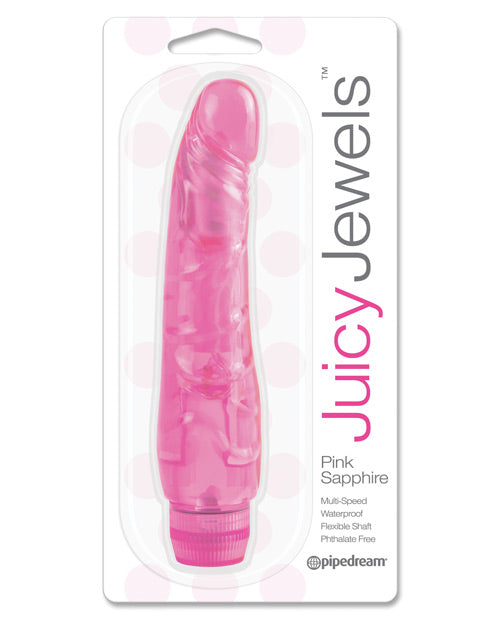 Juicy Jewels Vibrator-Pink Sapphire - Wicked Sensations