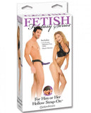 For Him or Her Hollow Strap-On - Wicked Sensations