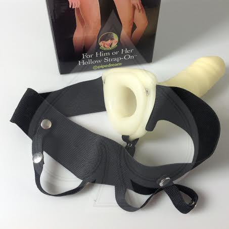 For Him or Her Hollow Strap-On - Wicked Sensations