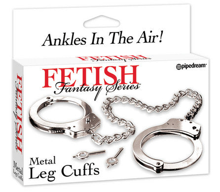 Metal Leg Cuffs - Wicked Sensations