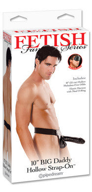 10 Inch Big Daddy Hollow Strap-On - Wicked Sensations
