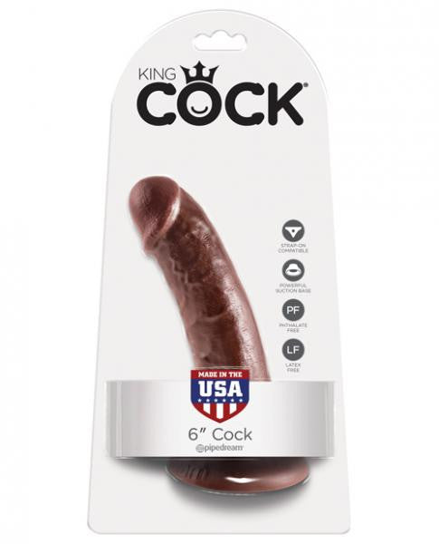 6 Inch King Cock - Wicked Sensations