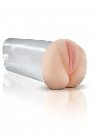 Deluxe See-Thru Stroker - Wicked Sensations