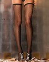 Rene Rofe Fishnet Thigh High Stockings - Wicked Sensations