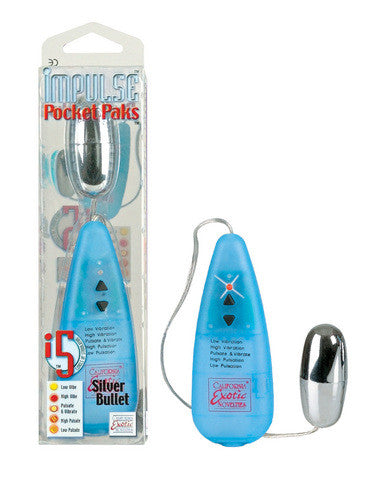 Impulse Pocket Paks Silver Bullet - Wicked Sensations