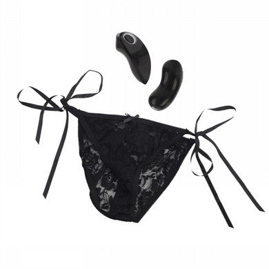 10 Function Little Black Panty - Wicked Sensations