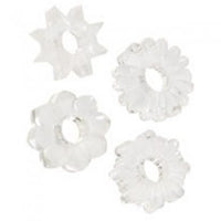 Basic Essentials 4 Pack Cock Rings - Wicked Sensations