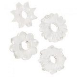 Basic Essentials 4 Pack Cock Rings - Wicked Sensations