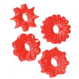 Basic Essentials 4 Pack Cock Rings - Wicked Sensations