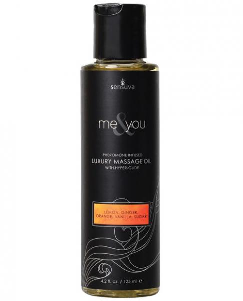 Me and You Massage Oil-4.2 oz - Wicked Sensations