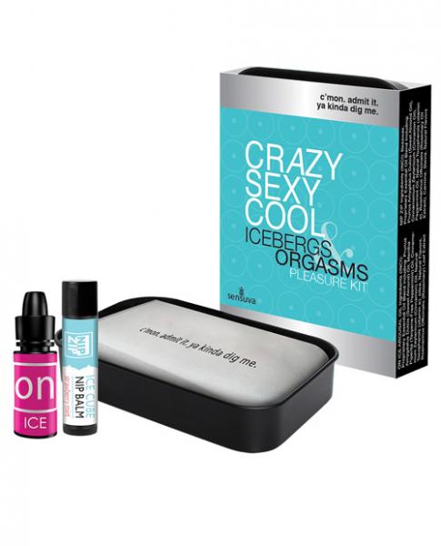 Crazy Sexy Cool Icebergs and Orgasms Pleasure Kit - Wicked Sensations