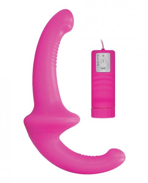 Ouch! Silicone Vibrating Strapless Strap-On - Wicked Sensations
